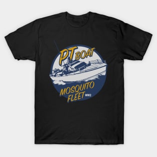 WW2 PT Boat Patch T-Shirt